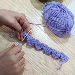 pelotte de laine pour crochet