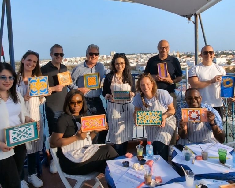 Photo des participants à l'atelier tazwaqt